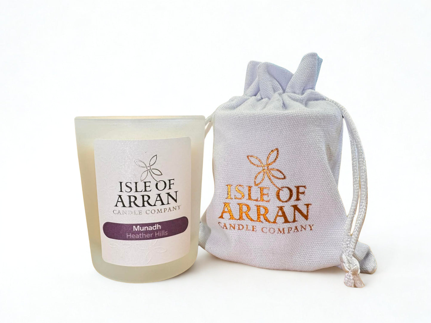 Munadh: heather hills 9cl candle