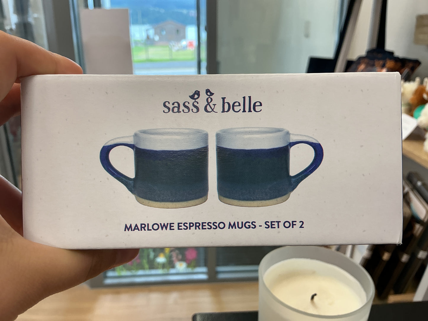 Marlowe espresso cups set of 2